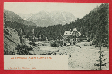 Postcard PC Reutte / 1900